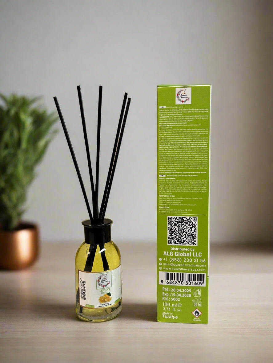 LEMON SCENTED REED DIFFUSER