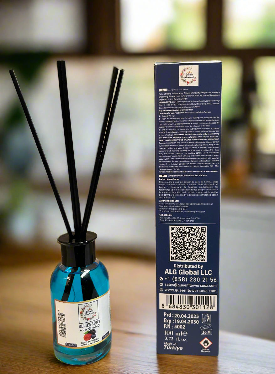 BLUEBERRY SCENTED REED DIFFUSER