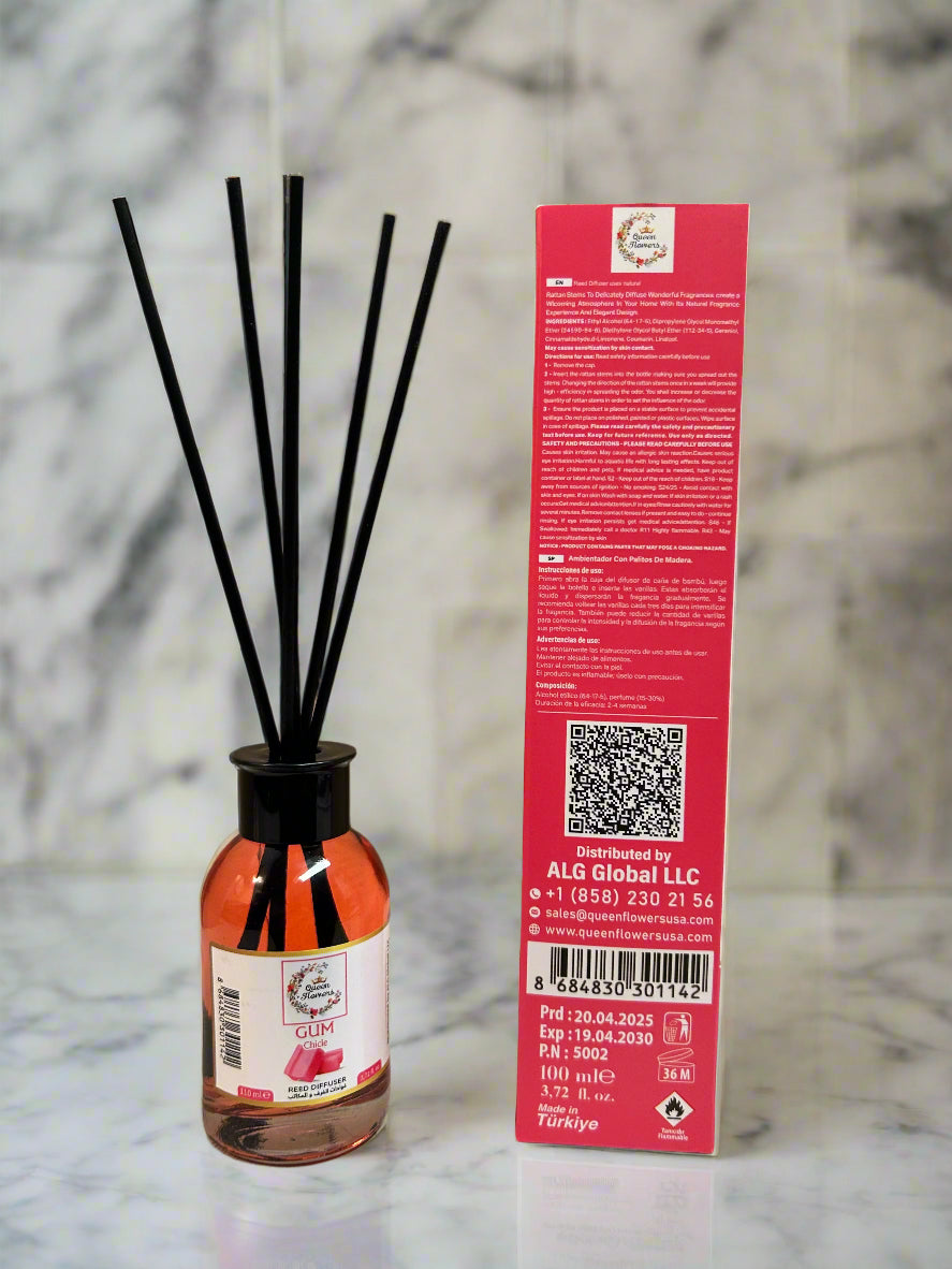 GUM SCENTED REED DIFFUSER